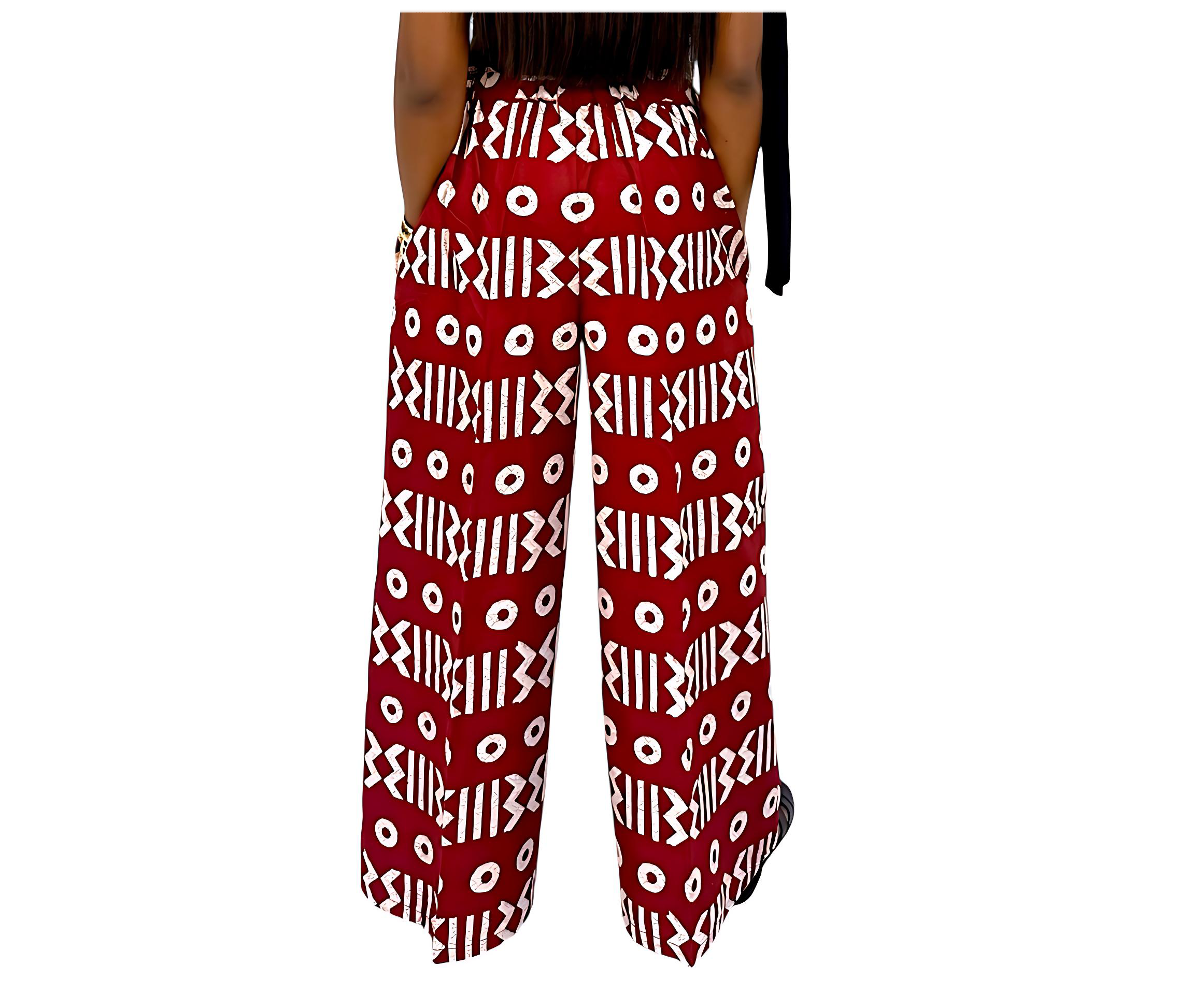 Ìlọ̀rí Ankara Wide Leg Pants