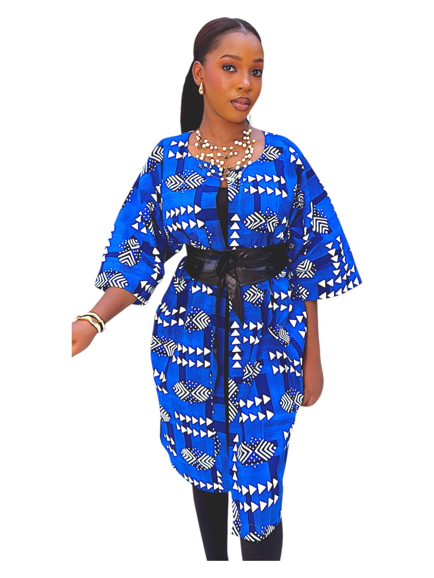 Eko Lumi - Ankara Kimono Jacket