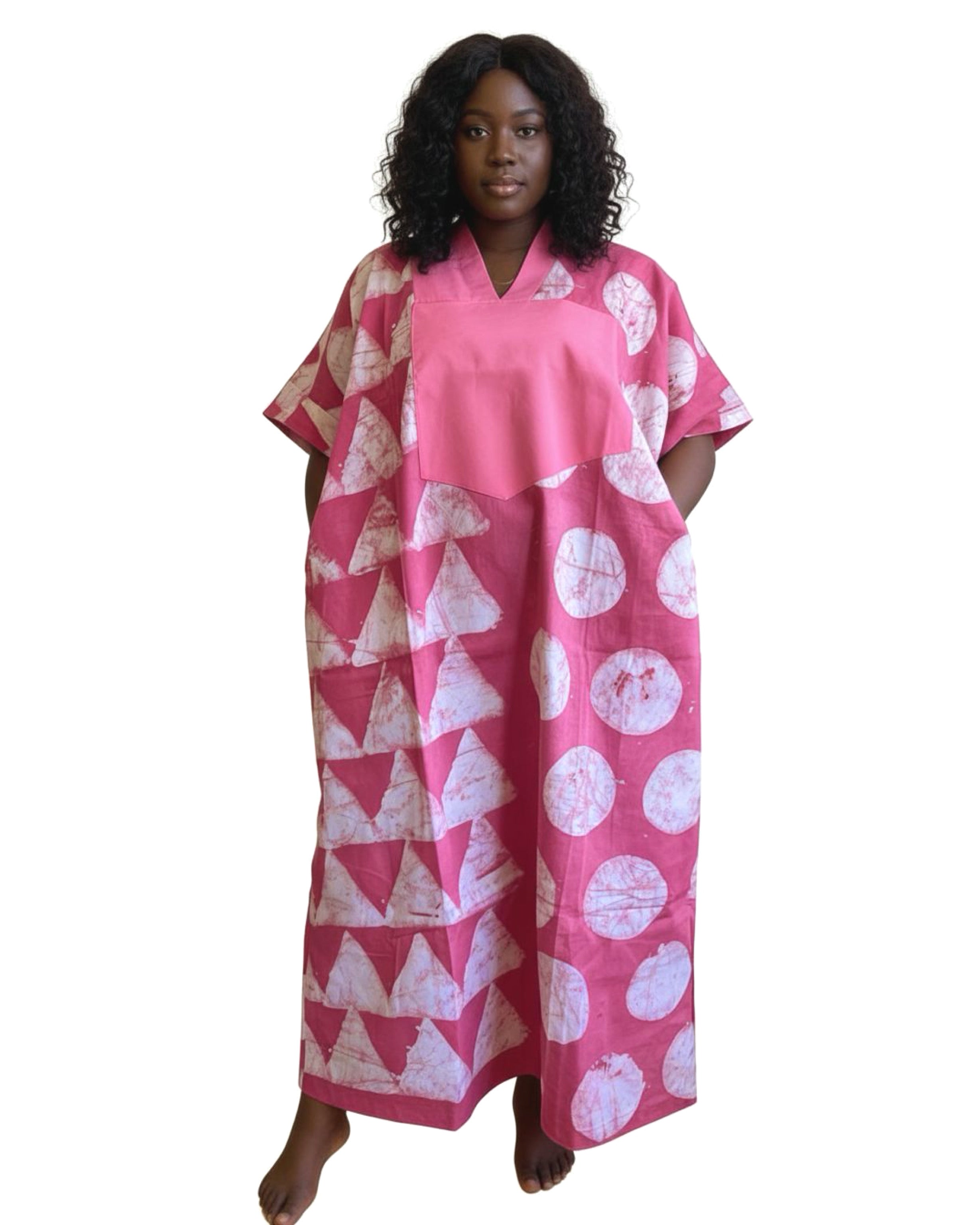Eko Chic African Adire Bubu Dress