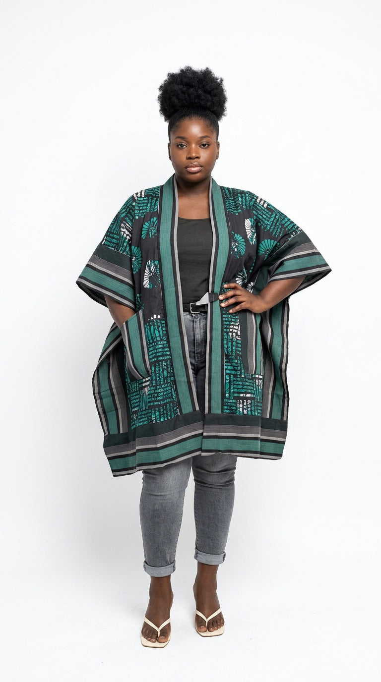 Eko L’Éwà Ankara Kimono Jacket