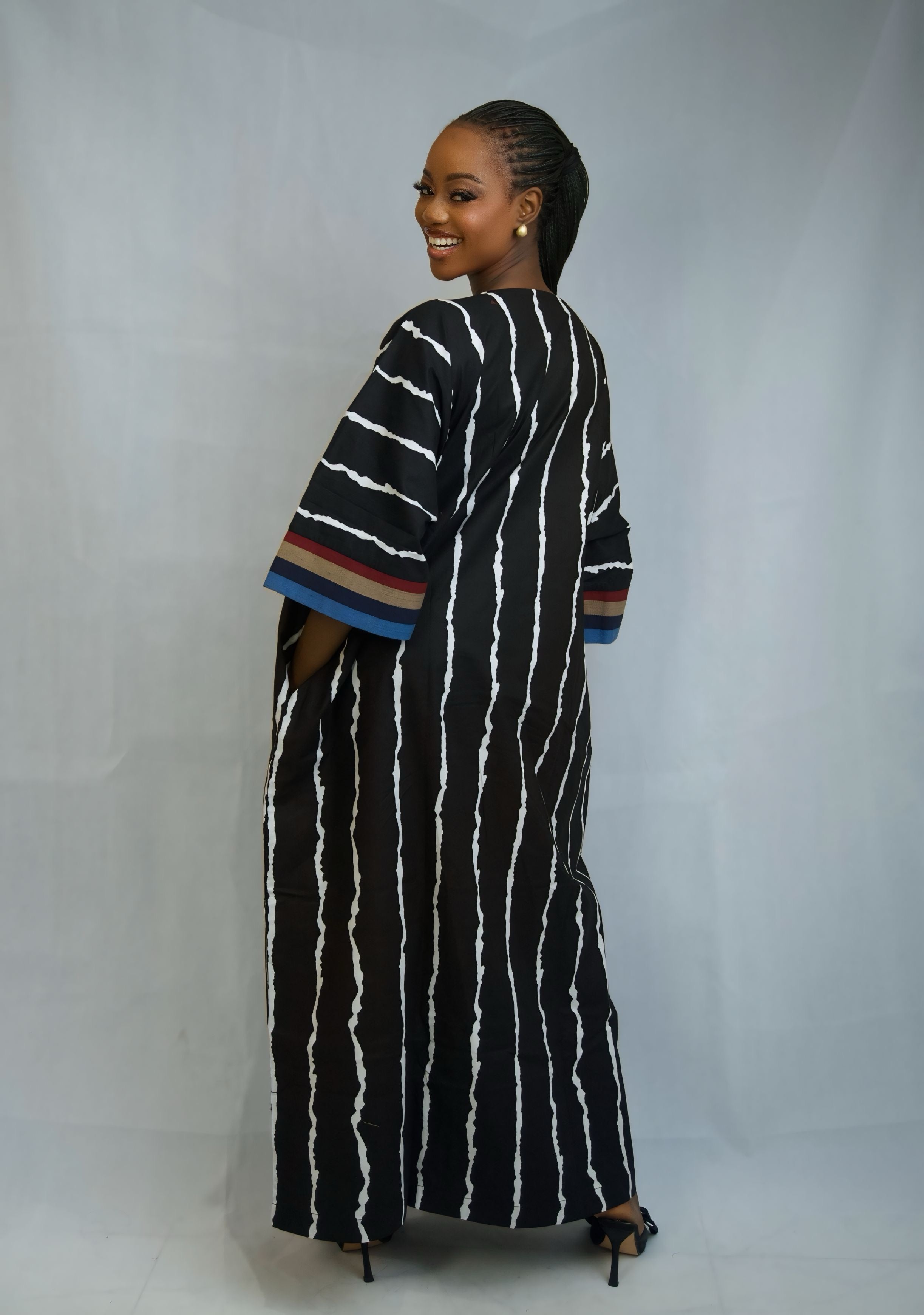 Ankara Bubu Dress - Chic Ankle length