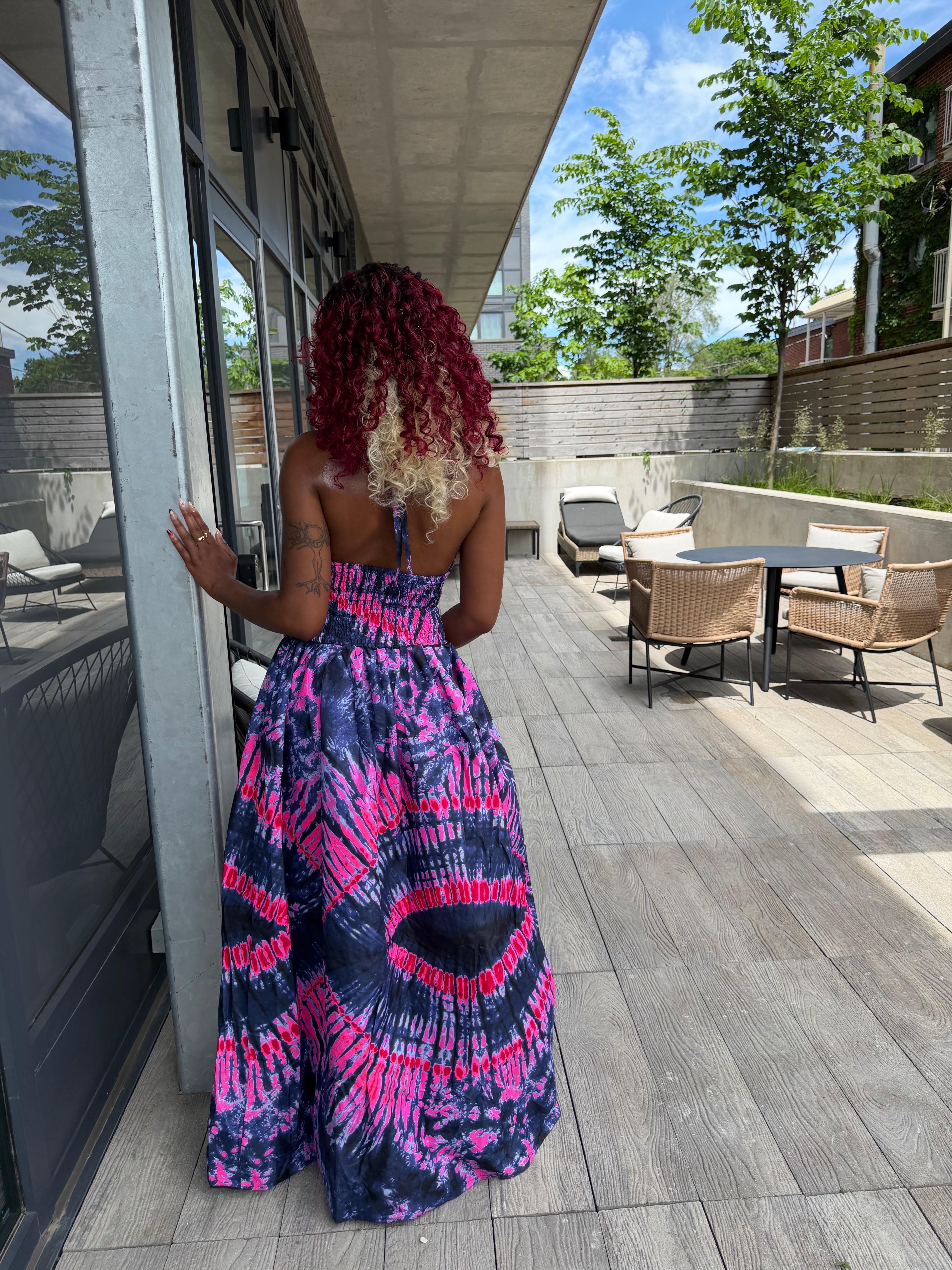 Fera Halter Neck Dress