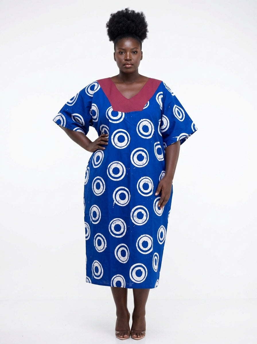 Nino Bubu - Ankara Bubu Dress