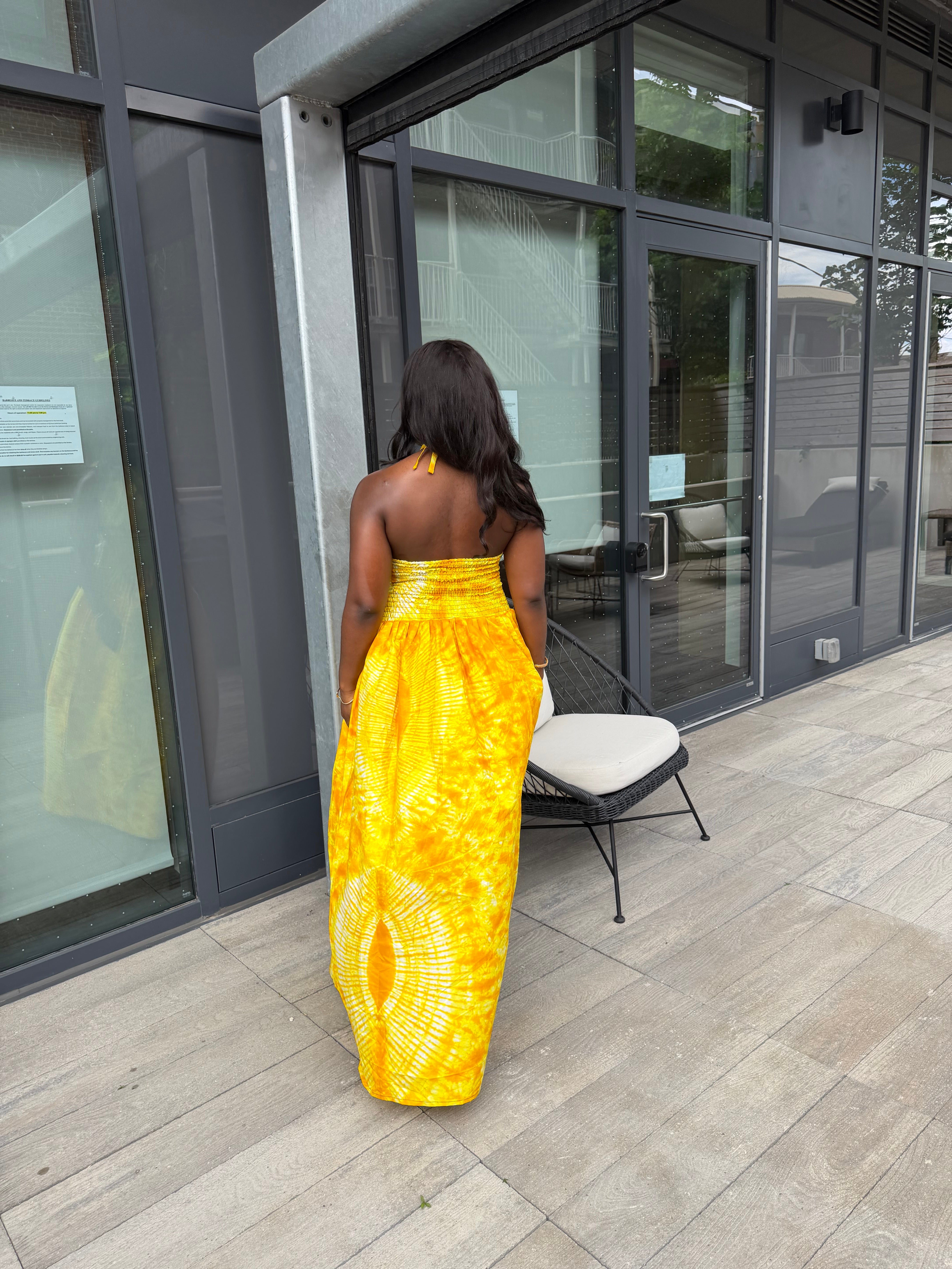 Fera Halter Neck Dress
