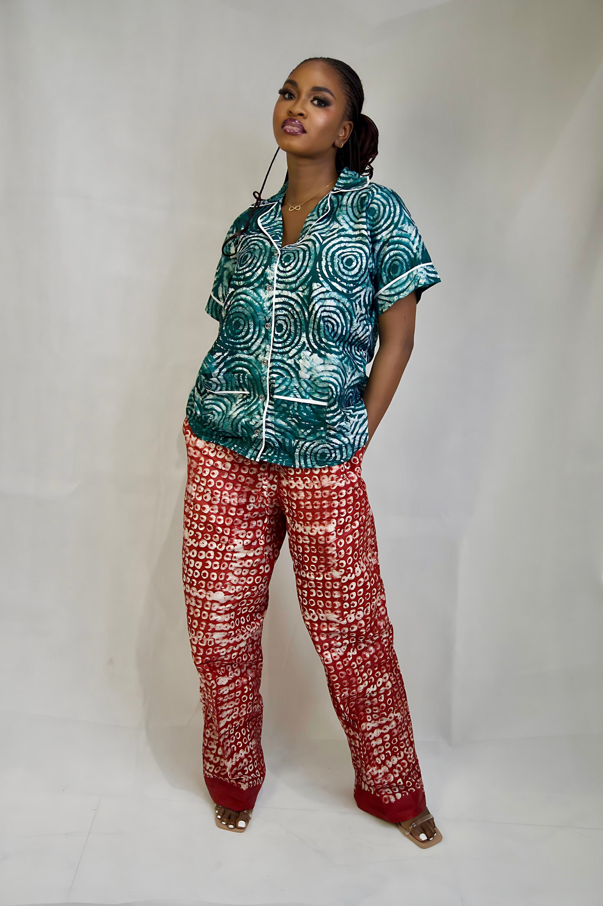 Sope African Print Set for Parties and Weddings