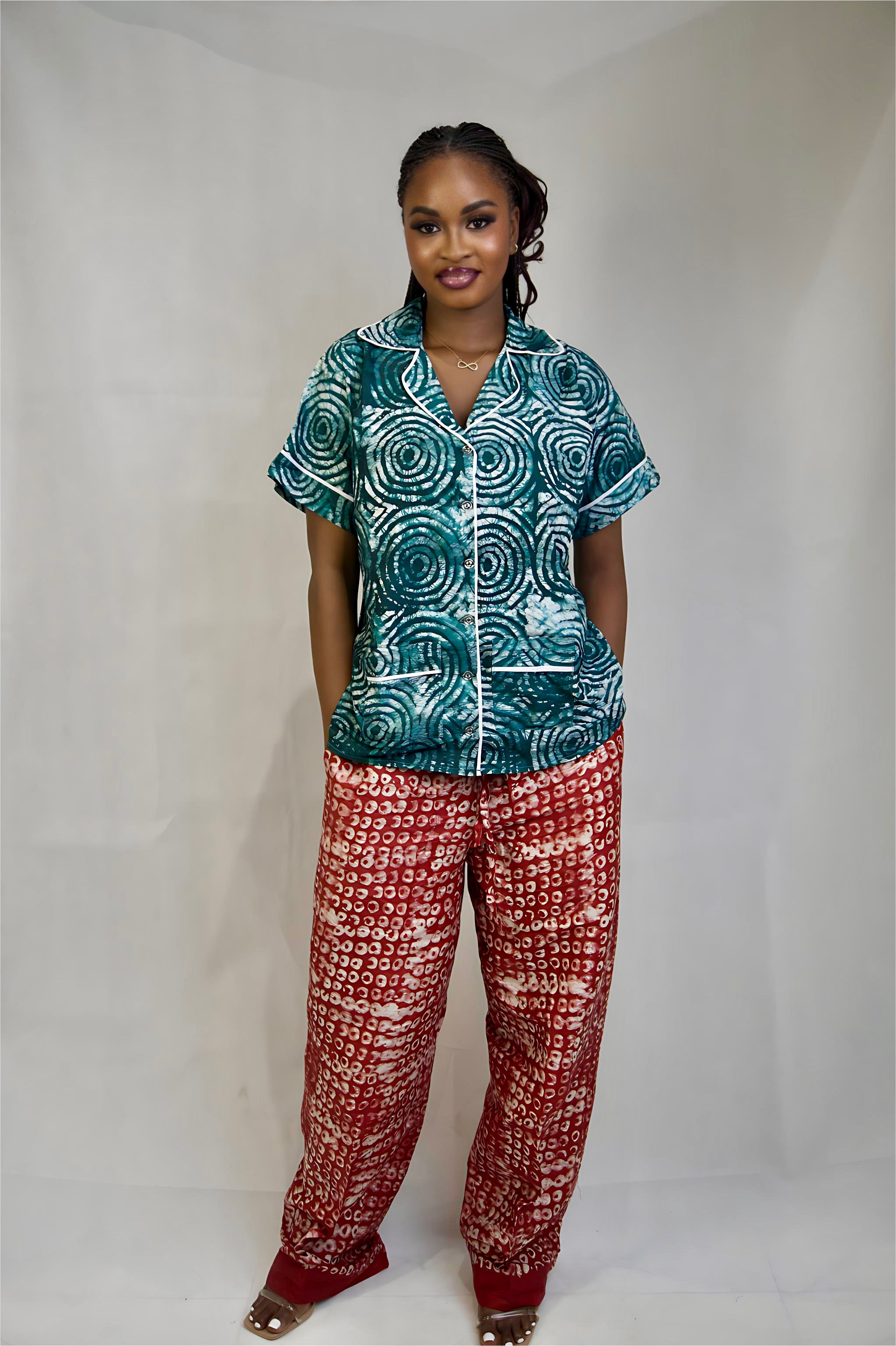Sope African Print Set for Parties and Weddings