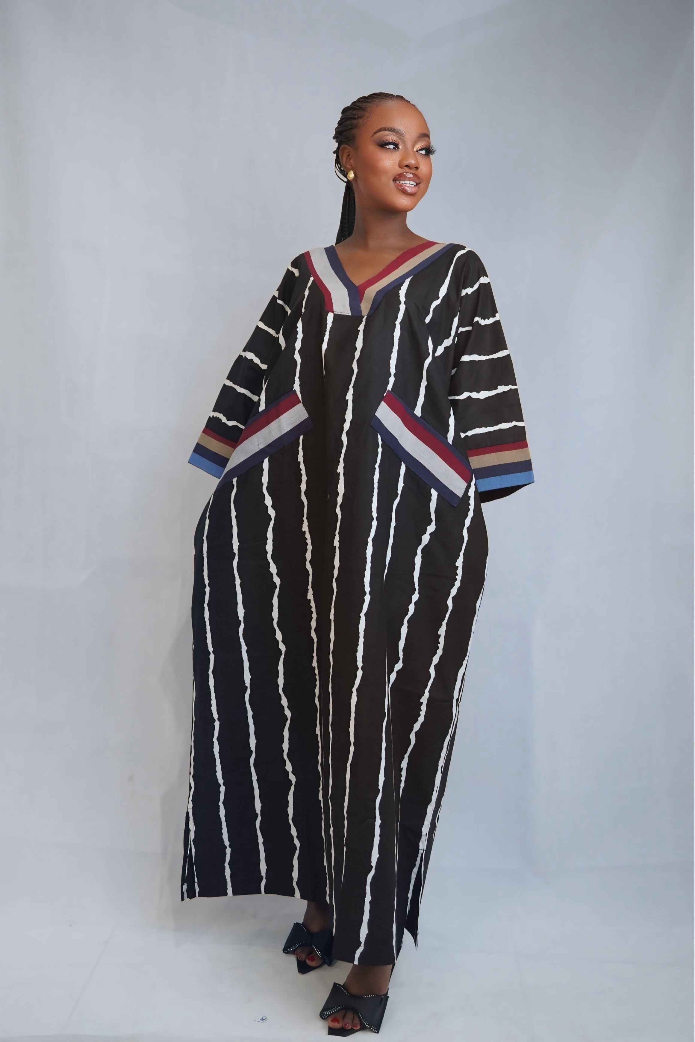 Ankara Bubu Dress - Chic Ankle length