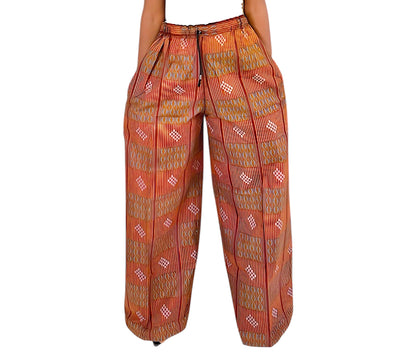 Àwẹ̀ Ankara Wide Leg Pants