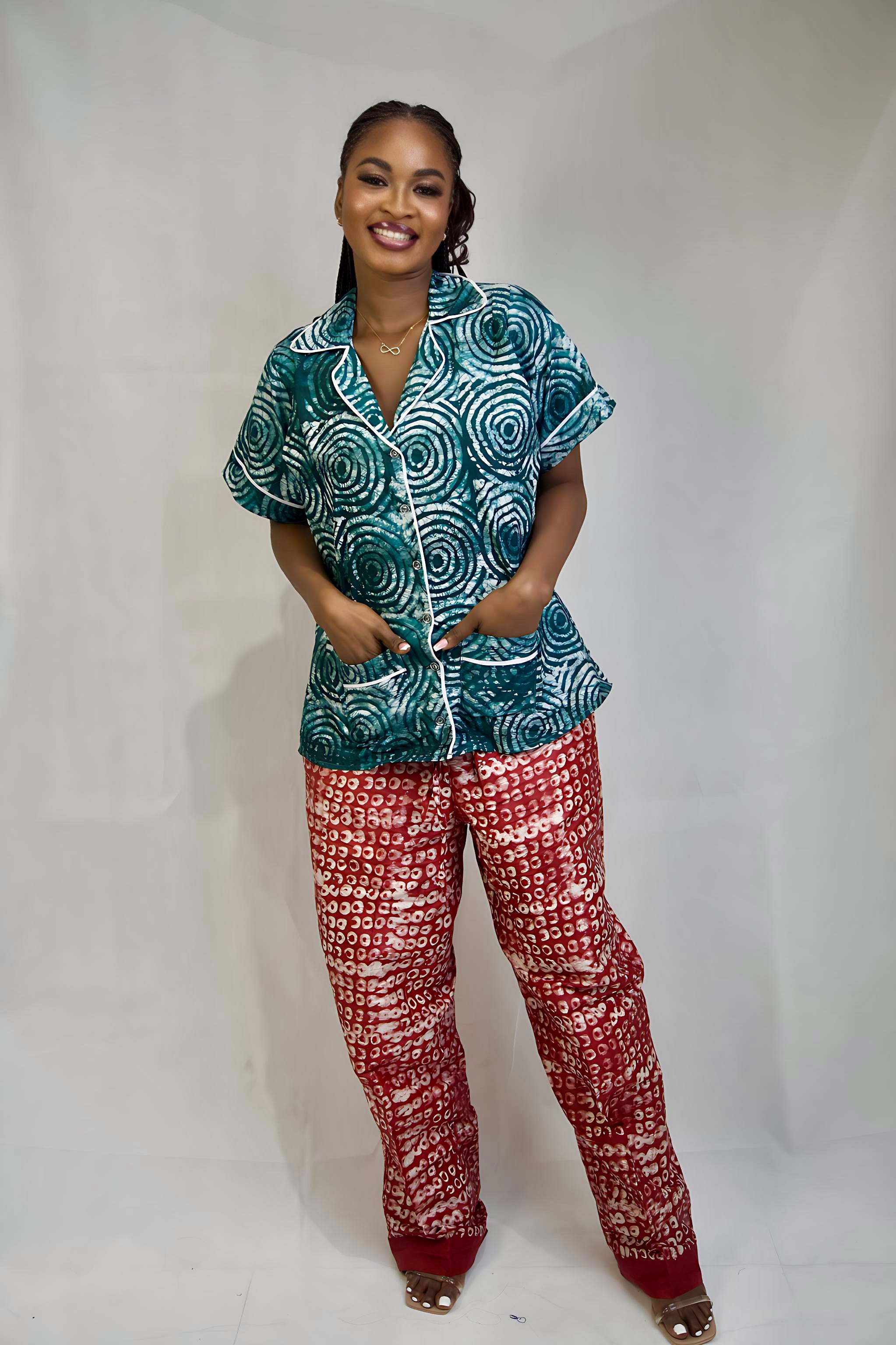 Sope African Print Set for Parties and Weddings