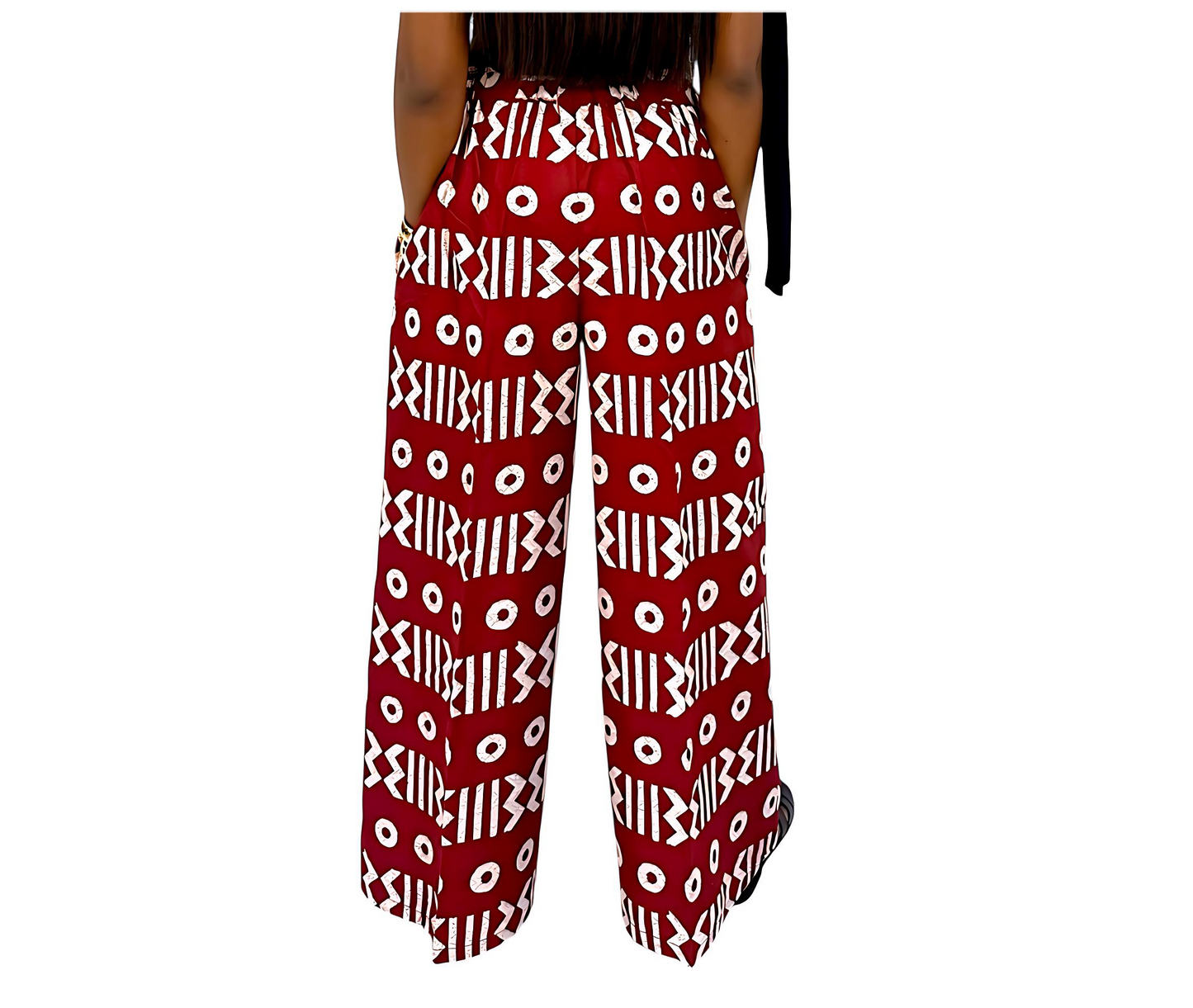 Ìlọ̀rí Ankara Wide Leg Pants
