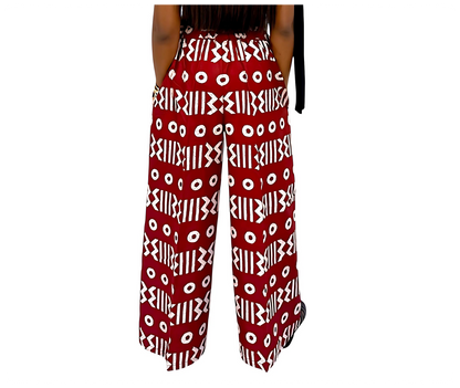 Ìlọ̀rí Ankara Wide Leg Pants