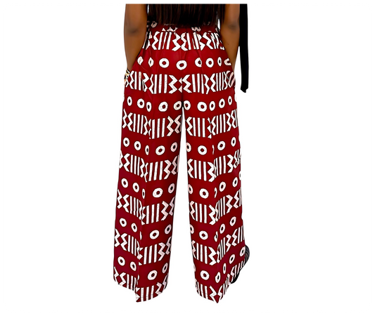 Ìlọ̀rí Ankara Wide Leg Pants