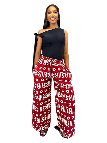 Ìlọ̀rí Ankara Wide Leg Pants