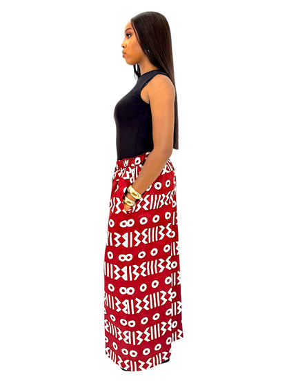 Ìlọ̀rí Ankara Wide Leg Pants