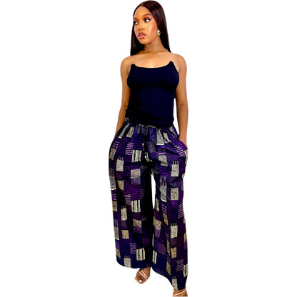 Dídára Ankara Wide Leg Pants