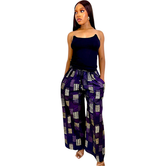 Dídára Ankara Wide Leg Pants