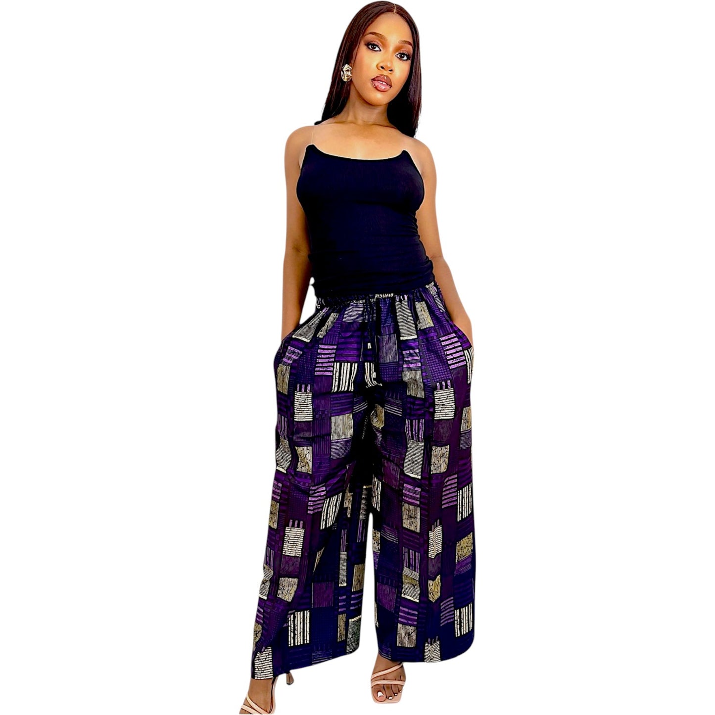 Dídára Ankara Wide Leg Pants