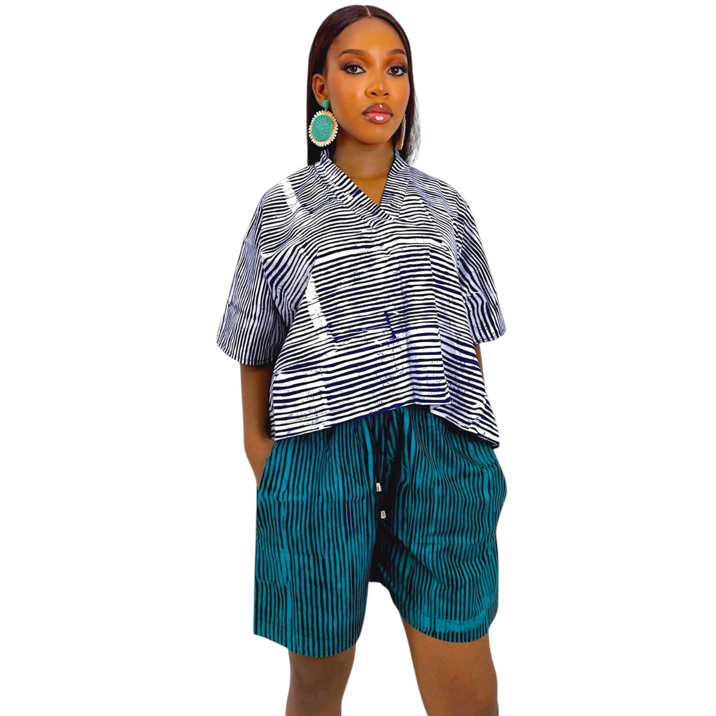 Aró Ankara Agbada and Short Set
