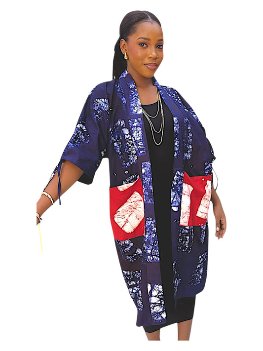 Eko L’Éwà - Adire Kimono Jacket