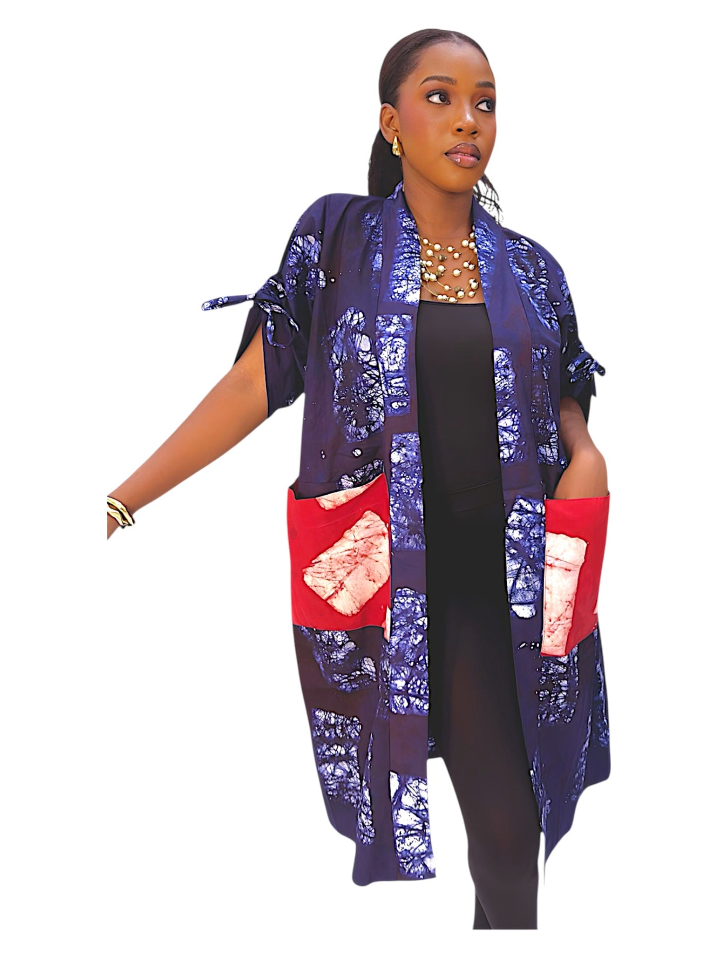 Eko L’Éwà - Adire Kimono Jacket