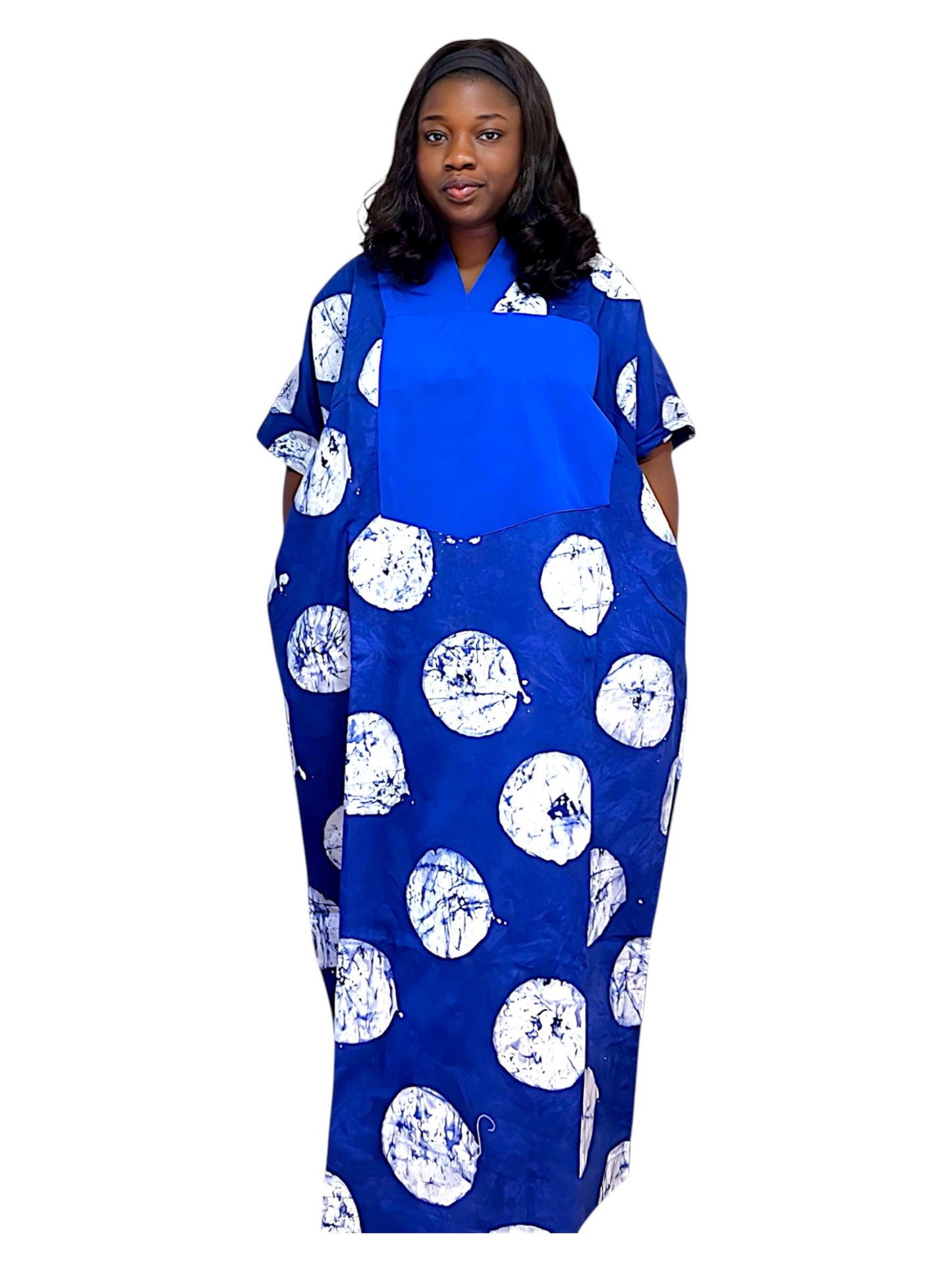 Eko Fleur – African Adire Bubu Dress