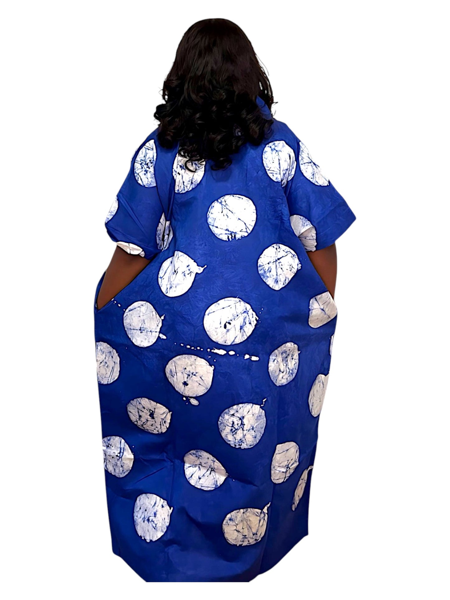 Eko Fleur – African Adire Bubu Dress