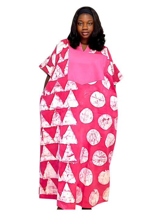 Eko Chic – African Adire Bubu Dress
