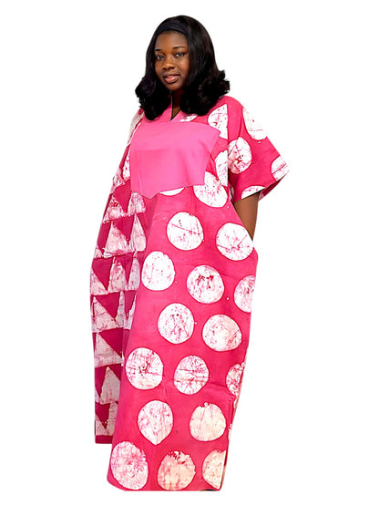 Eko Chic – African Adire Bubu Dress